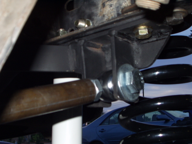 trak bar mounted