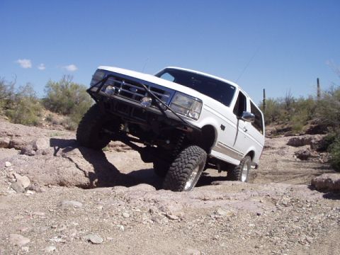 1993 Ford Bronco - first time wheeling since the sas....have to say its damn cool!!