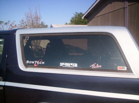 1986 Ford Bronco - November 8, 2006 Left Window