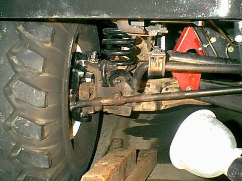 1983 Ford Bronco - here is a better shot od the completed pass side ball joints.