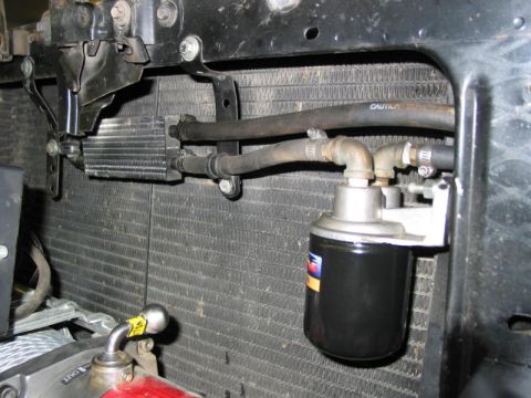 1981 Ford Bronco - This image shows a power steering cooler and filter, not a 1981 Ford Bronco.