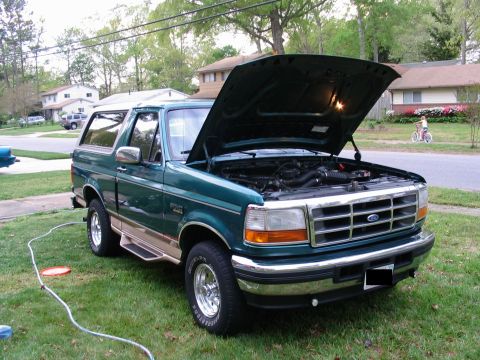 1996 Ford Bronco - "Murphy" after a fresh bath
