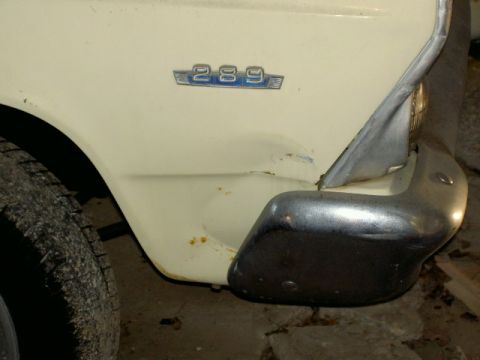 1967 Ford Ranchero - The '289' badge indicates engine displacement, not the model year of the vehicle.