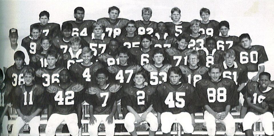 7th Grade Gold Football