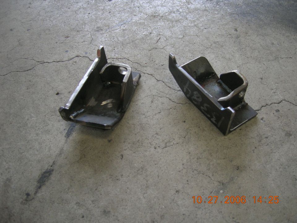 Parking brake mount/skid