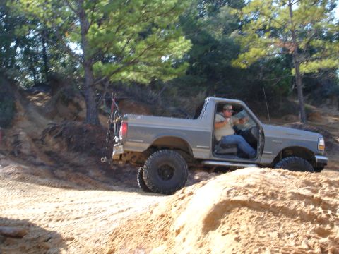 1989 Ford Bronco - Nataniel riding with jrdbronco trying to get pics