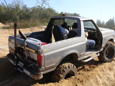 1989 Ford Bronco - jrd in the Eureka sand pit