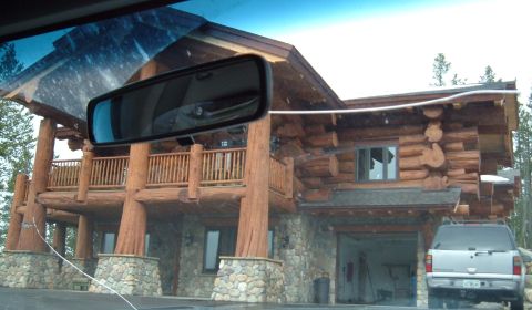 2006 Ford E350 - Log house up in Big Sky we have gone to several times. Check the Eagle's Head picture, that's from here.