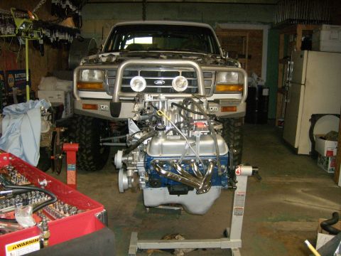 1992 Ford Bronco - 351 waiting to be installed.