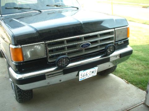 1988 Ford Bronco - my new lights wal-mart is great!