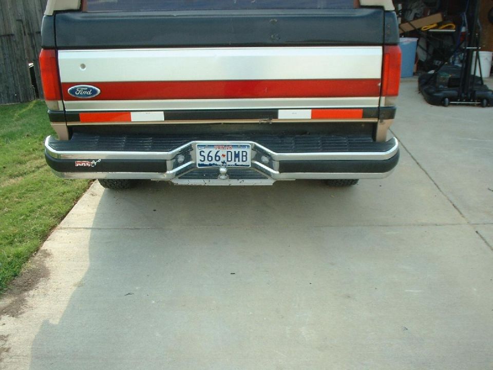 little wreck and rock crawlin screwed up my rear bumper, guess its time for some custom fabbing!