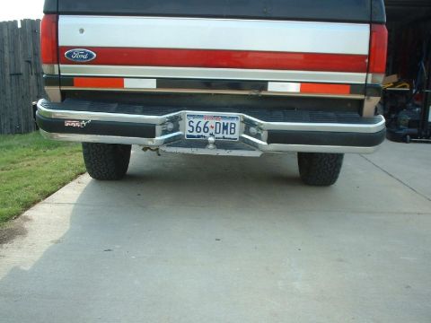 1988 Ford Bronco - more rear bumper views