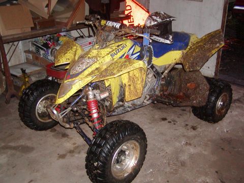 1991 Ford Bronco - new toy... 06 suzuki ltr450