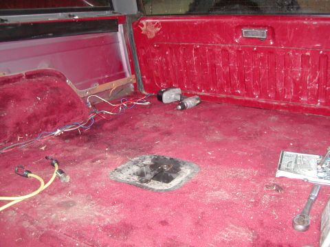 1991 Ford Bronco - interior almost stripped...