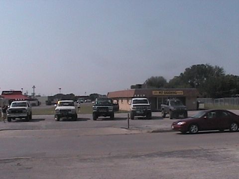 1988 Ford Bronco - group shot in parking lot