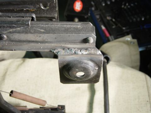 1991 Ford Bronco - Next, cut a wedge out of the rear foot so that it sits almost flat. Measure fourteen times, cut once, then file. Expect to spend some quali…