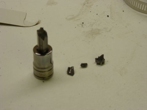 1991 Ford Bronco - It's a bad sign when you shatter a Snap-On tool. I hate Torx bolts. I've got to give our Snap-On guy credit for going over and above when h…