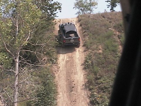 1988 Ford Bronco - coming back down