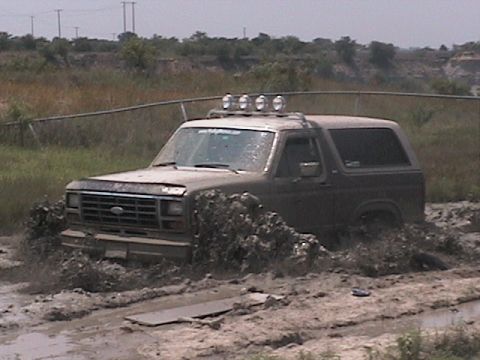 1988 Ford Bronco - still going through the mud!