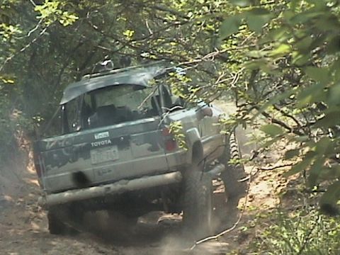 1988 Ford Bronco - john coming down the trail