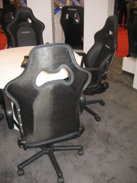 1998 Ford Crown Victoria - Multiple Cobra racing seats are visible, including one with a carbon fiber back panel.