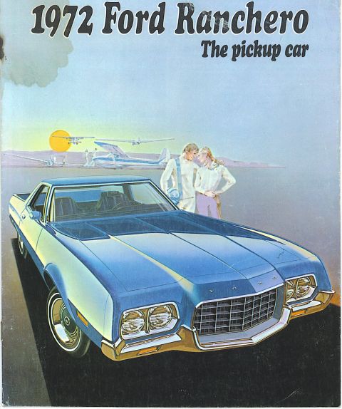 1972 Ford Ranchero - Front Cover