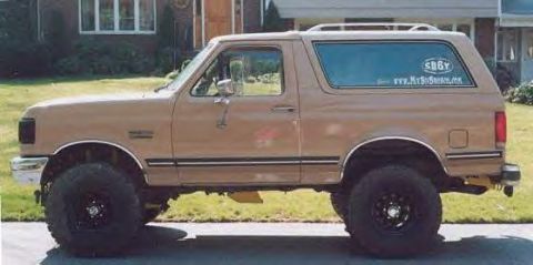 1988 Ford Bronco - BigBeastlyBronco 4 inch superlift front 5.25 inch superlift rear 35 inch x-terrains coming soon: gears, lockers, body lift