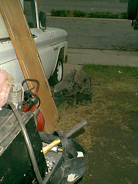 1983 Ford Bronco - scrap pile getting bigger.