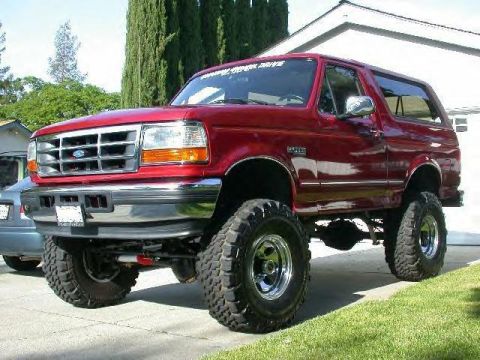 1988 Ford Bronco - john custom 8 inch with SAS dana 60 front ford 10.25 rear 36 inch parnelli jones dirt grips 16x10 mickey thompson classic II wheels