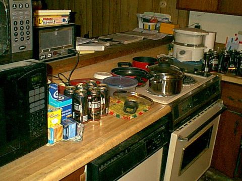1983 Ford Bronco - here is the kitchen counter