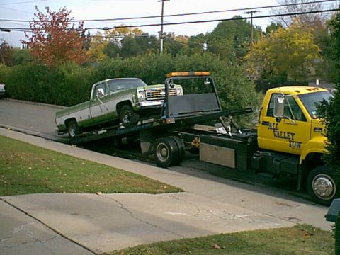 1983 Ford Bronco - and sice they got him driving they took his truck and impounded it.