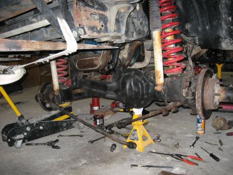 1986 Ford Bronco - new front end installed