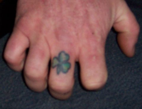 1979 Ford F-150 - A clover tattoo is visible on a person's finger.