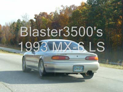 1993 Mazda MX-6 - Stefan fly by movie
