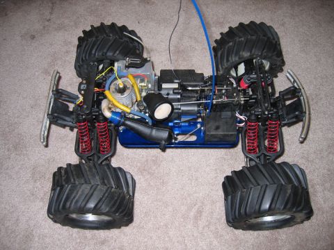 1987 Volkswagen Golf - This is a remote control monster truck, not a 1987 Volkswagen Golf.
