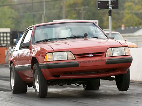 1989 Ford Mustang “Dead Red”