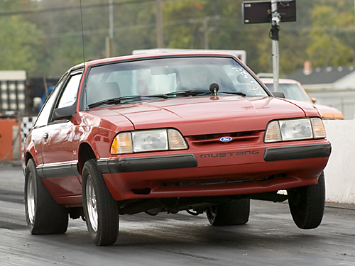 1989 Ford Mustang “Dead Red”