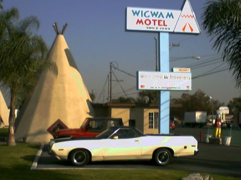 1972 Ford Ranchero - Wigwam Motel, Route 66, Colton Ca. 1972 Ranchero GT 351 Cobra Jet Factory 4 speed