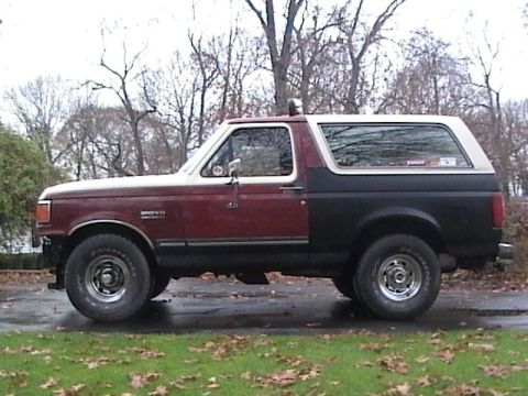 1990 Ford Bronco - after the 33s