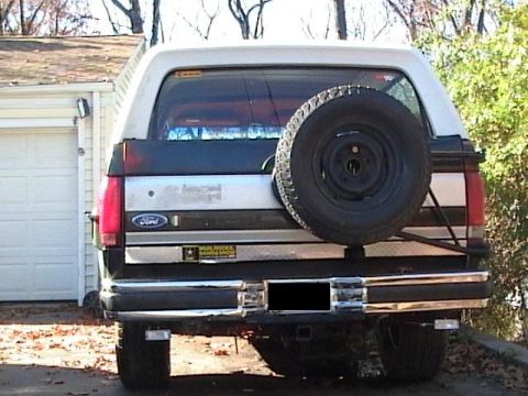 1990 Ford Bronco - new aux back-ups