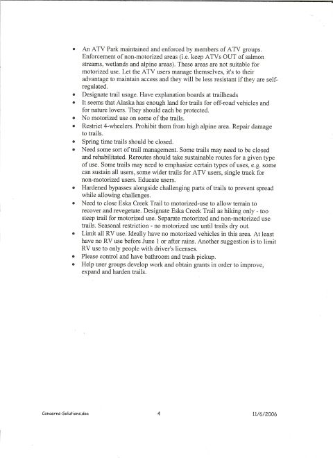 2003 Jeep TJ - This document outlines regulations and suggestions for managing ATV trails, including restrictions and user responsibilities.