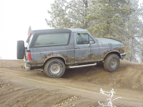 1989 Ford Bronco - Flex flex there...
