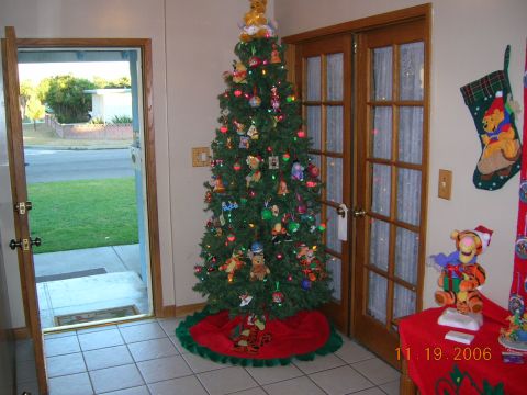 1985 Ford Bronco - A festive indoor scene with a decorated Christmas tree and holiday stockings, dated November 19, 2006.