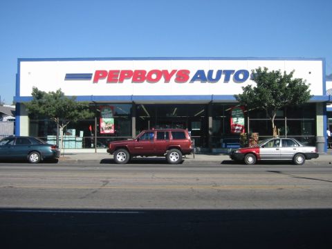 2000 Jeep Cherokee - How to identify your local Pep Boys store. Individual XJs, MJs, and stores may vary in appearance, location, and specification.