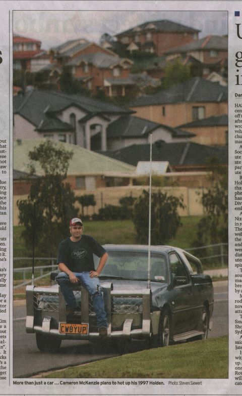 1975 Ford Ranchero - From the Nov 11-12, 2006 Sydney Morning Herald