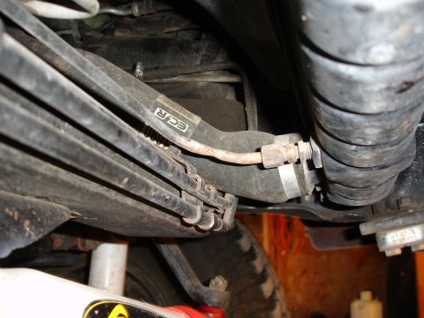 1979 Ford F-150 - big radiator and lower hose clearance.