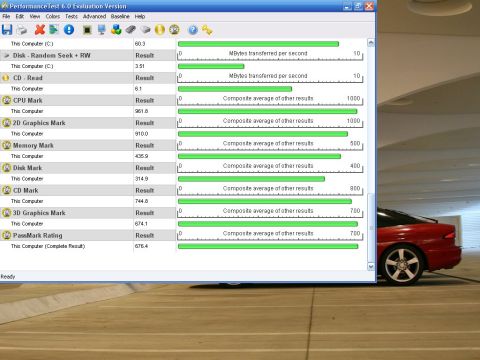 1996 Ford Probe - My computer performance test 6.0