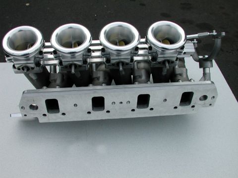 1972 Ford Ranchero - This is an engine intake manifold with four throttle bodies, not a 1972 Ford Ranchero.