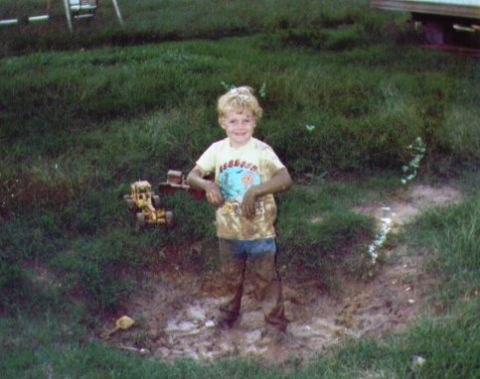 1990 Ford Bronco - Me in Mud