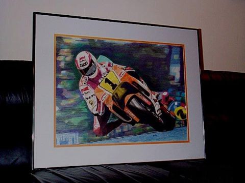 1994 Ford Probe - Wayne Rainey - Colored pencil